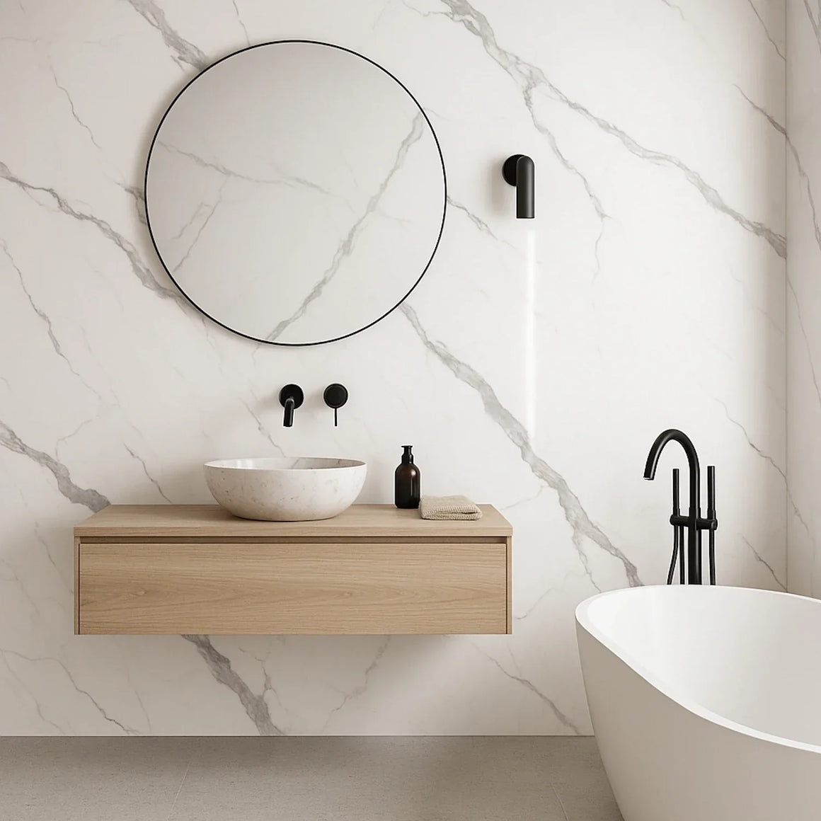 DutchLine - SPC Wandpaneel - Statuario Real Glans