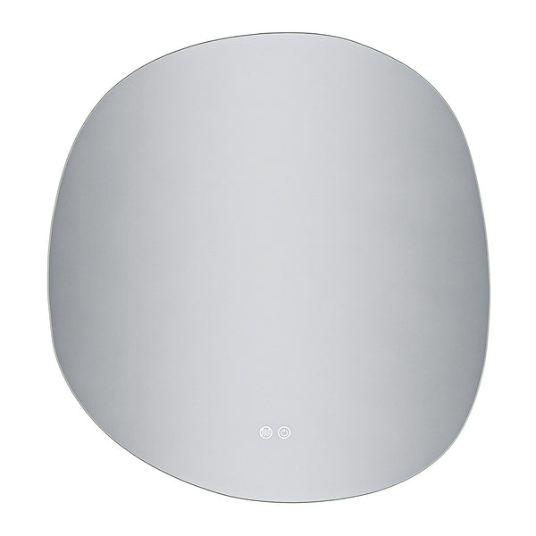 Aloni Pebble LED Spiegel - 80 × 85 cm