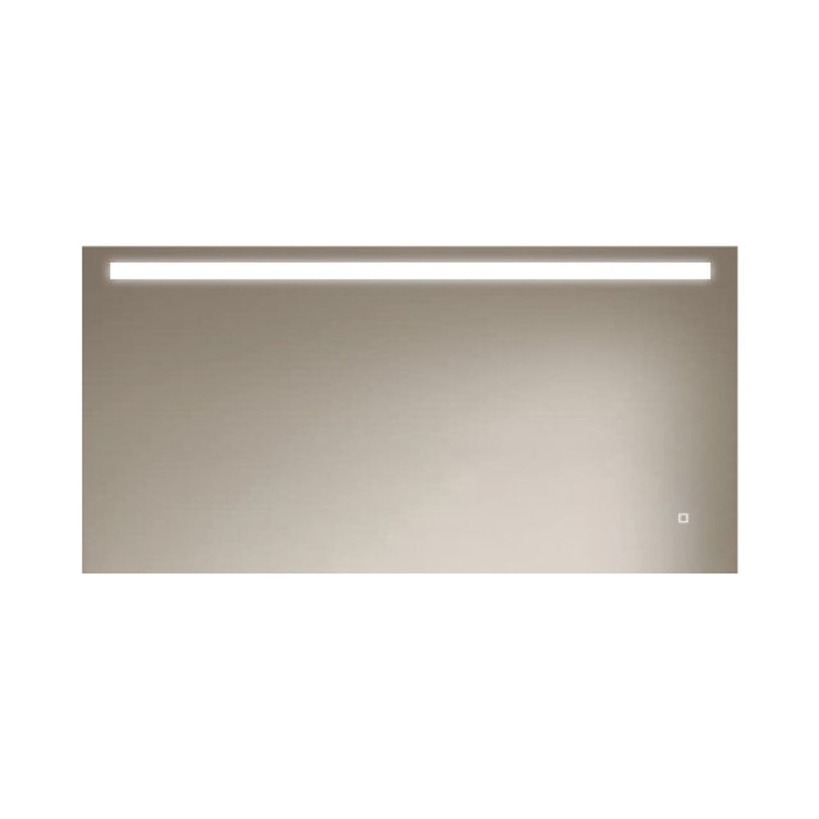 Loxa Ambi rechthoekige LED badkamerspiegel randloos 120 x 60 cm productfoto