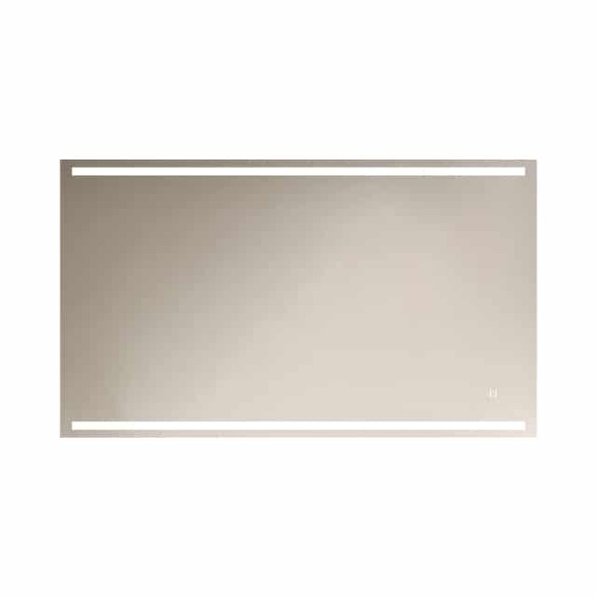 Loxa Felix rechthoekige LED badkamerspiegel randloos 120 x 70 cm productfoto