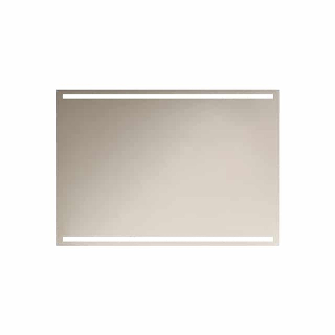 Loxa Felix rechthoekige LED badkamerspiegel randloos 80 x 60 cm productfoto