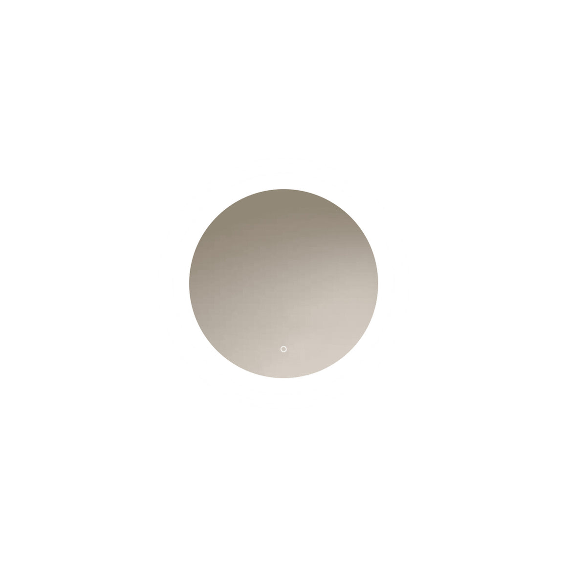 Loxa Lena ronde LED badkamerspiegel randloos 50 cm productfoto