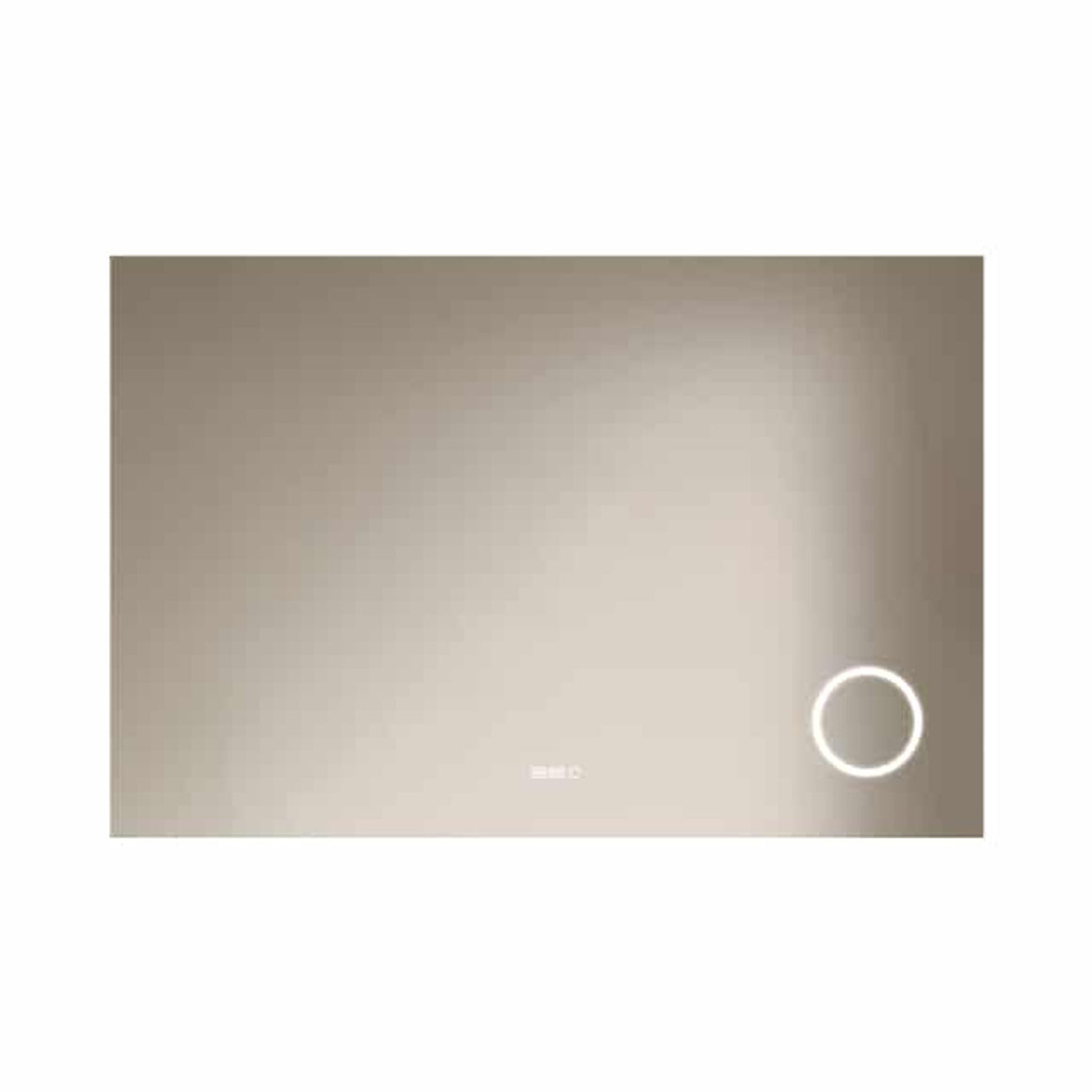 Loxa Lorina rechthoekige LED badkamerspiegel randloos 120 x 80 cm productfoto