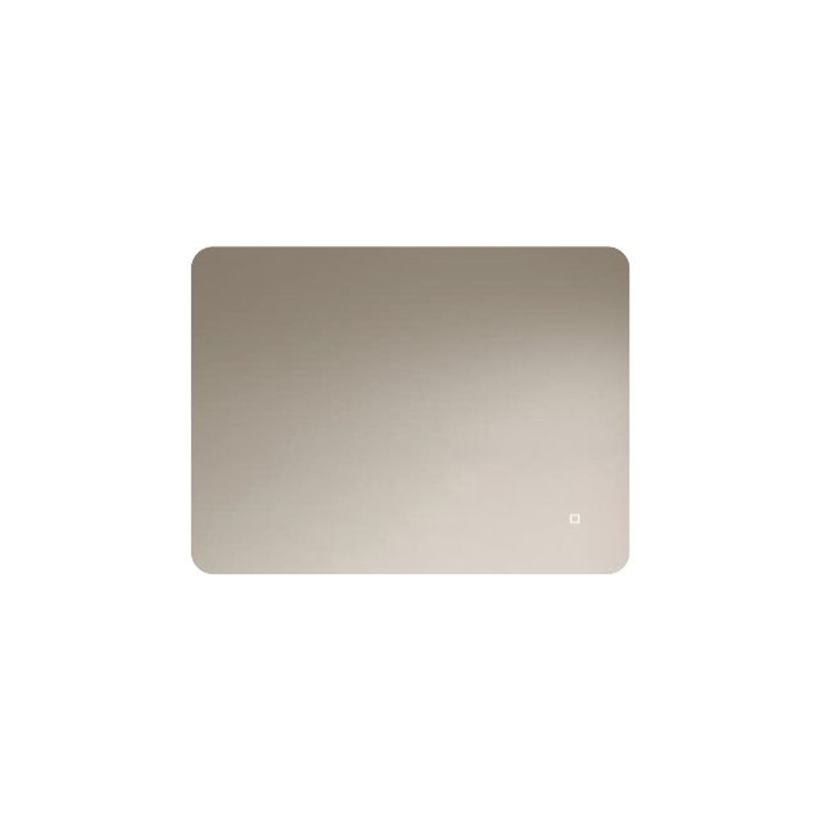 Loxa Malaga rechthoekige LED badkamerspiegel randloos 80 x 60 cm productfoto