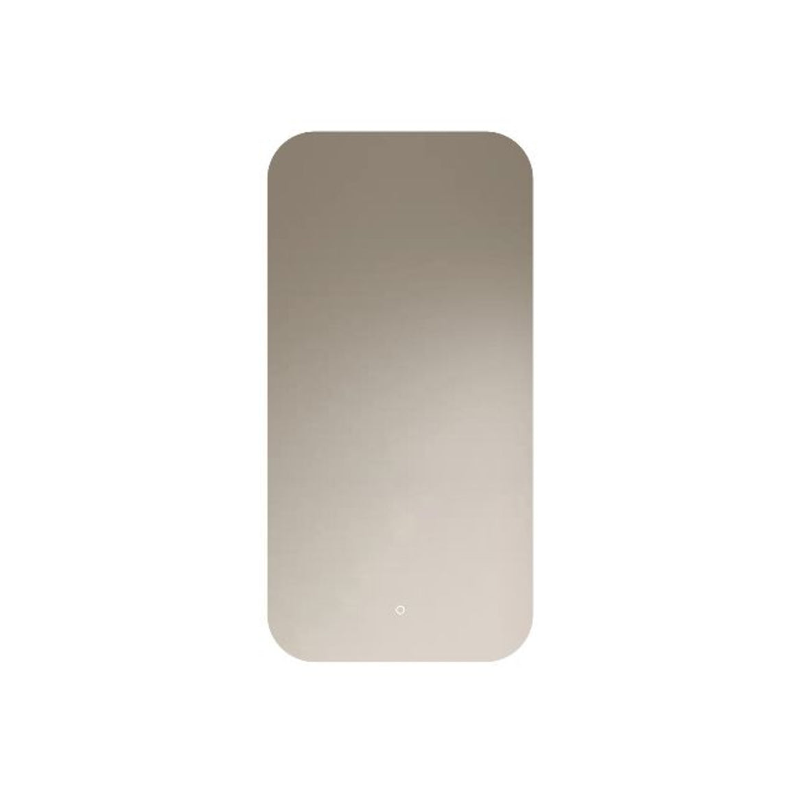 Loxa Moderna rechthoekige LED badkamerspiegel randloos 50 x 100 cm productfoto