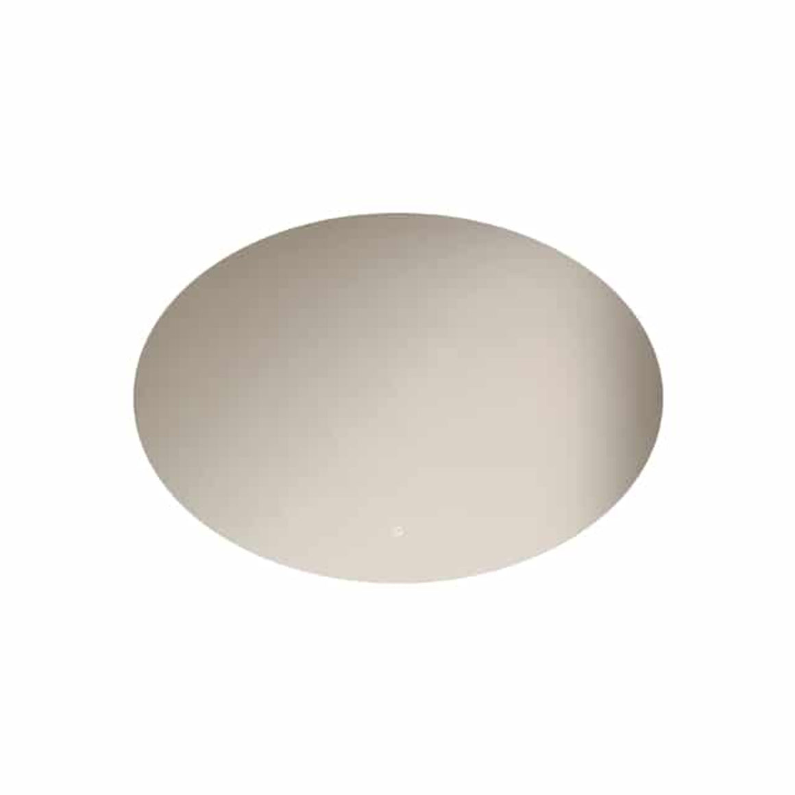 Loxa Rondo ovale LED badkamerspiegel randloos 100 x 70 cm productfoto