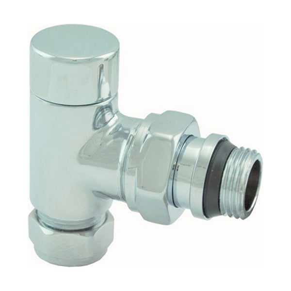 luxe regeltee 1/2''x15 (M22) knel haaks chroom