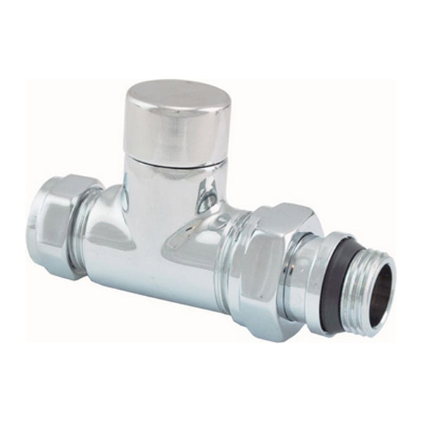 luxe regeltee 1/2''x15 (M22) knel recht chroom