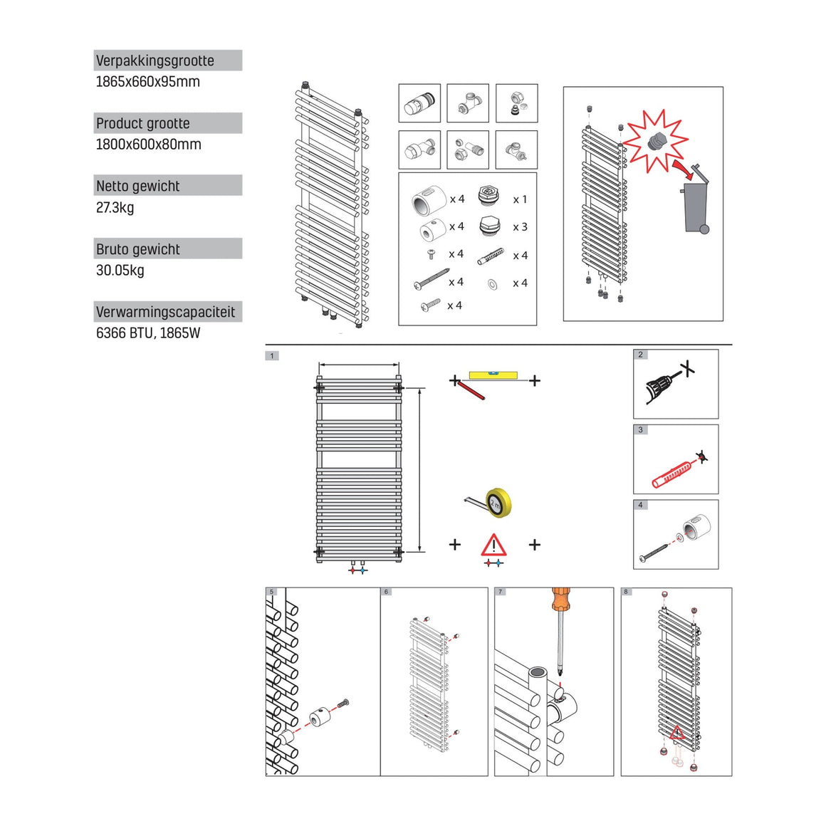 Belrad GLDBL1791600 - techniek - aanzicht 090375 - bron Schwertz & Co
