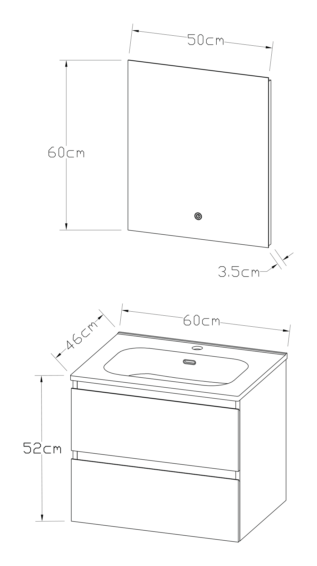 Aloni PP-KEY4524W - techniek - aanzicht 920839 - bron Schwertz & Co