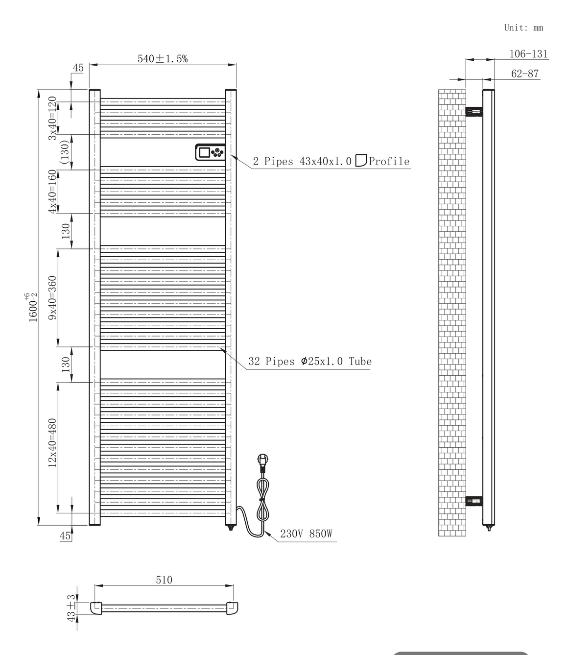 Belrad BLRWE1600540 - techniek - aanzicht 216775 - bron Schwertz & Co