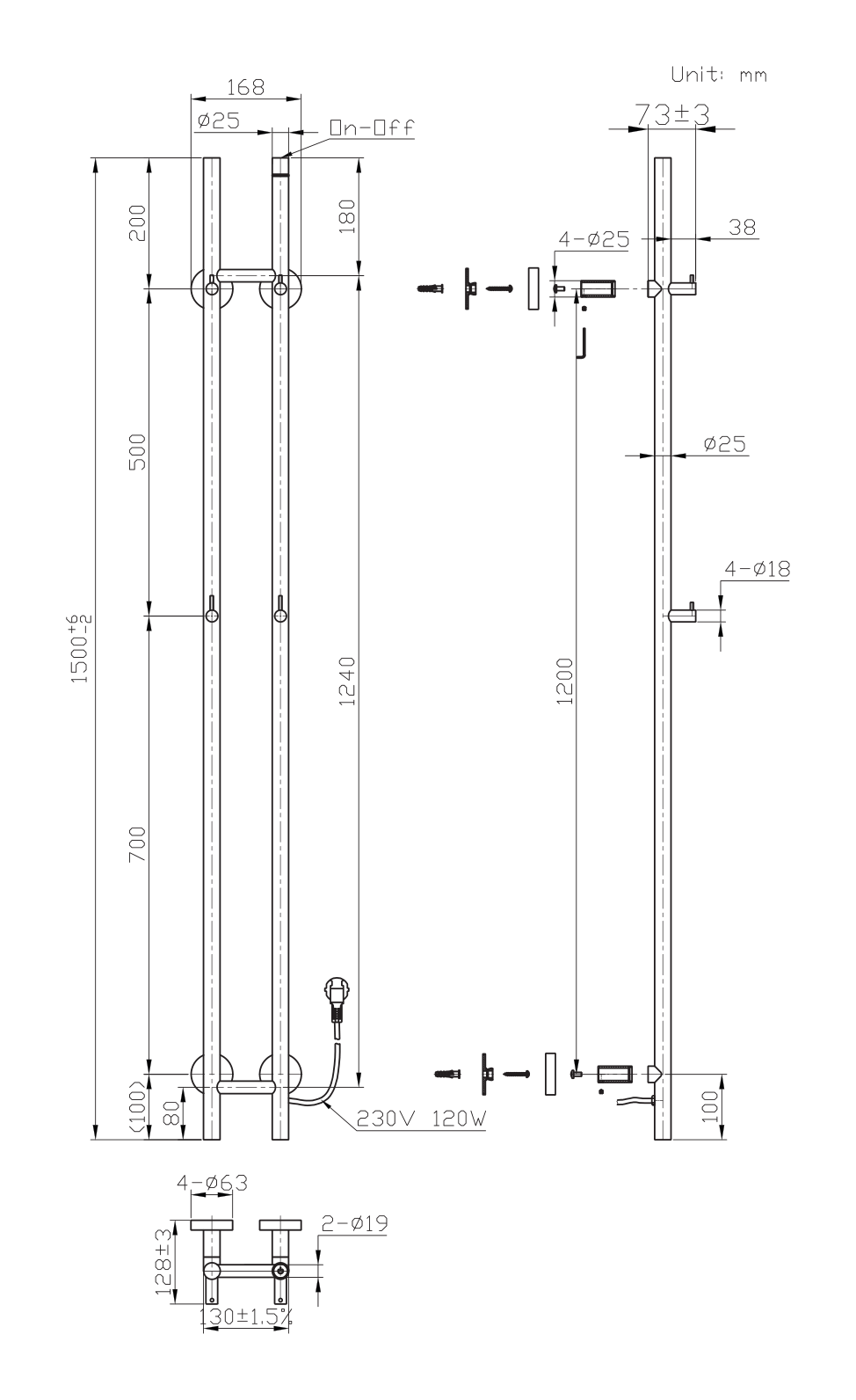 Belrad HS1513BC - techniek - aanzicht 334407 - bron Schwertz & Co