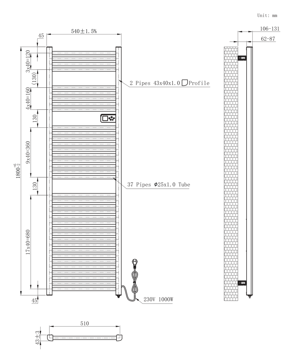 Belrad BLRWE1800540 - techniek - aanzicht 741063 - bron Schwertz & Co