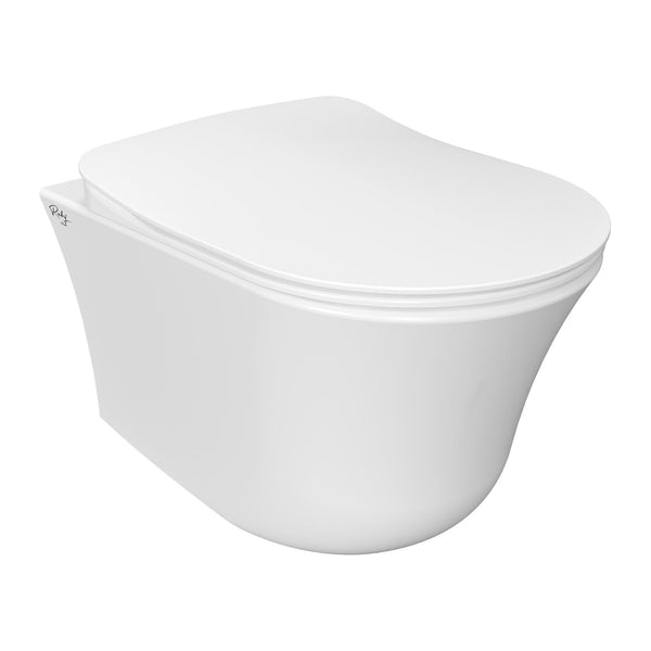 Creavit Nora Hangtoilet met Bidet - Tornado Flush - Randloos - zonder Zitting