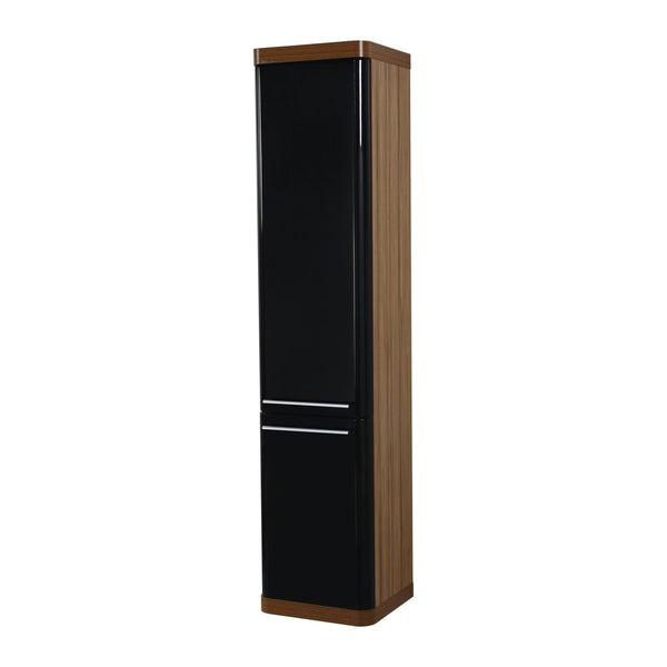 Creavit Piano 100 kolomkast (40×180×35 cm) - Zwart - Bruin