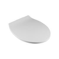 ALONI PREMIUM WC-ZITTING - SLIM DESIGN  - SOFT CLOSE - QUICK RELEASE - TOPFIX - DUROPLAST - RVS SCHARNIEREN - GLANZEND WIT