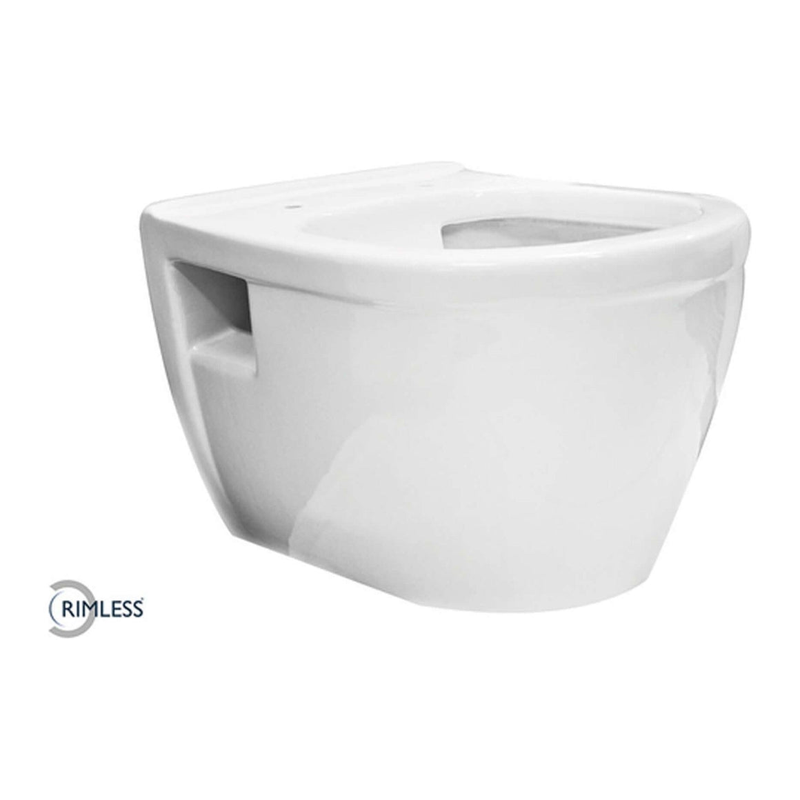 Prio wandcloset rimless glans wit