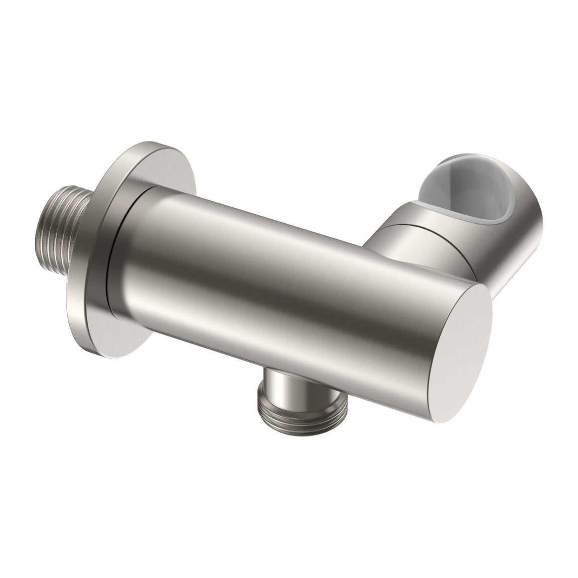 Aloni Uniforma muuraansluitbocht geborsteld RVS productfoto