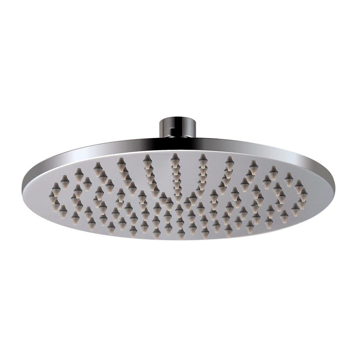 Aloni Uniforma hoofddouche rond 30 cm geborsteld RVS productfoto