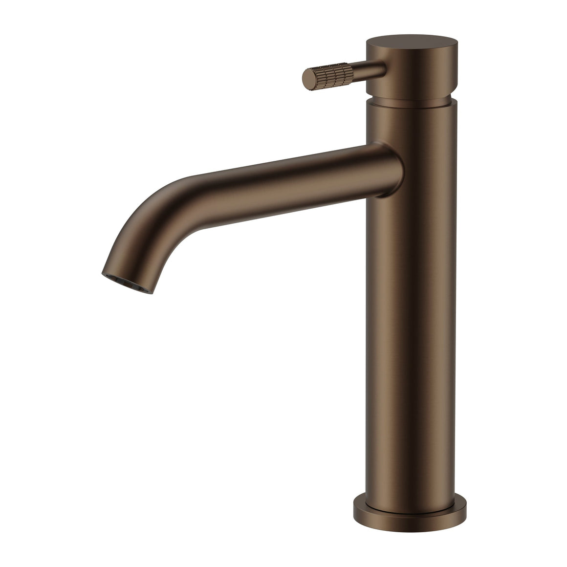 Aloni Stria wastafelmengkraan bruin brons productfoto