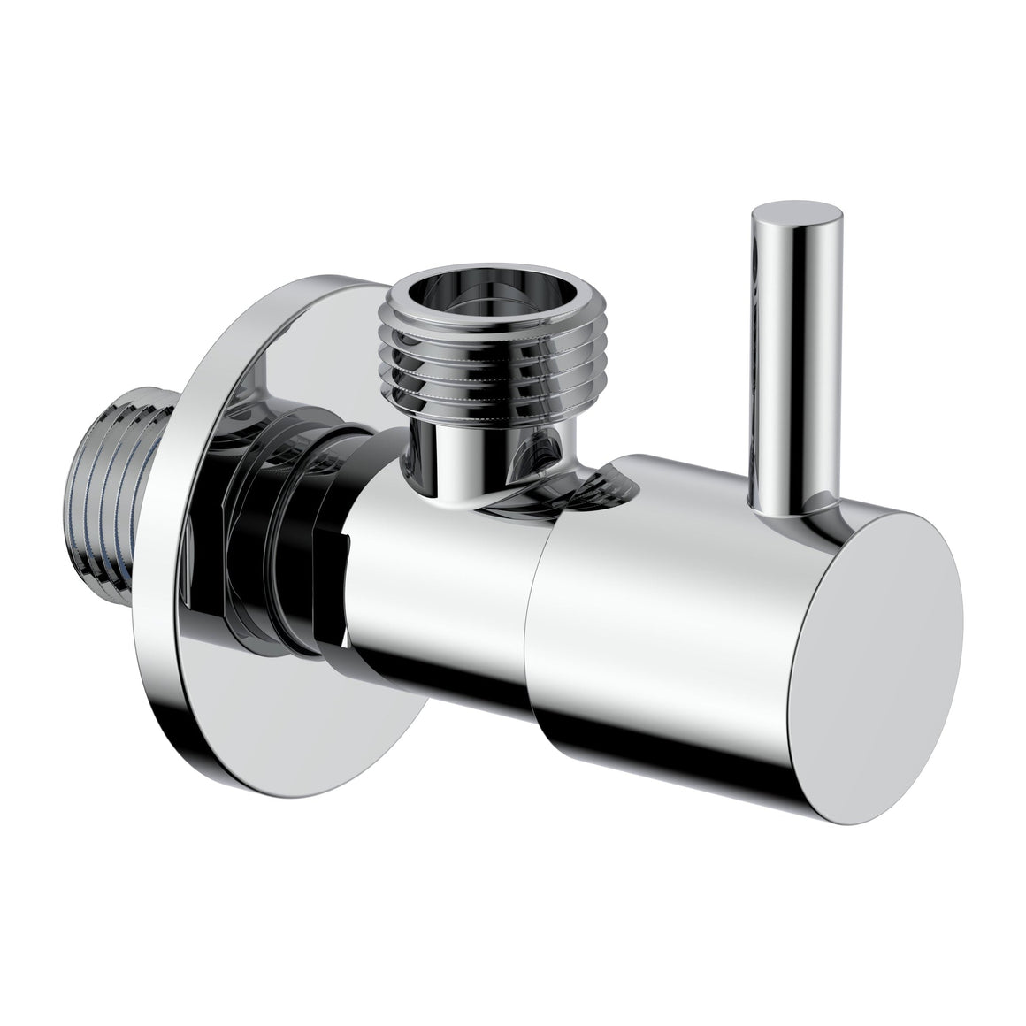 Aloni Uniforma hoekstopkraan chroom productfoto