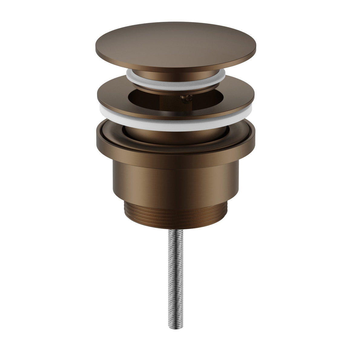 Aloni Uniforma afvoerplug click waste bruin brons productfoto