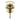 Aloni Uniforma afvoerplug click waste geborsteld goud productfoto