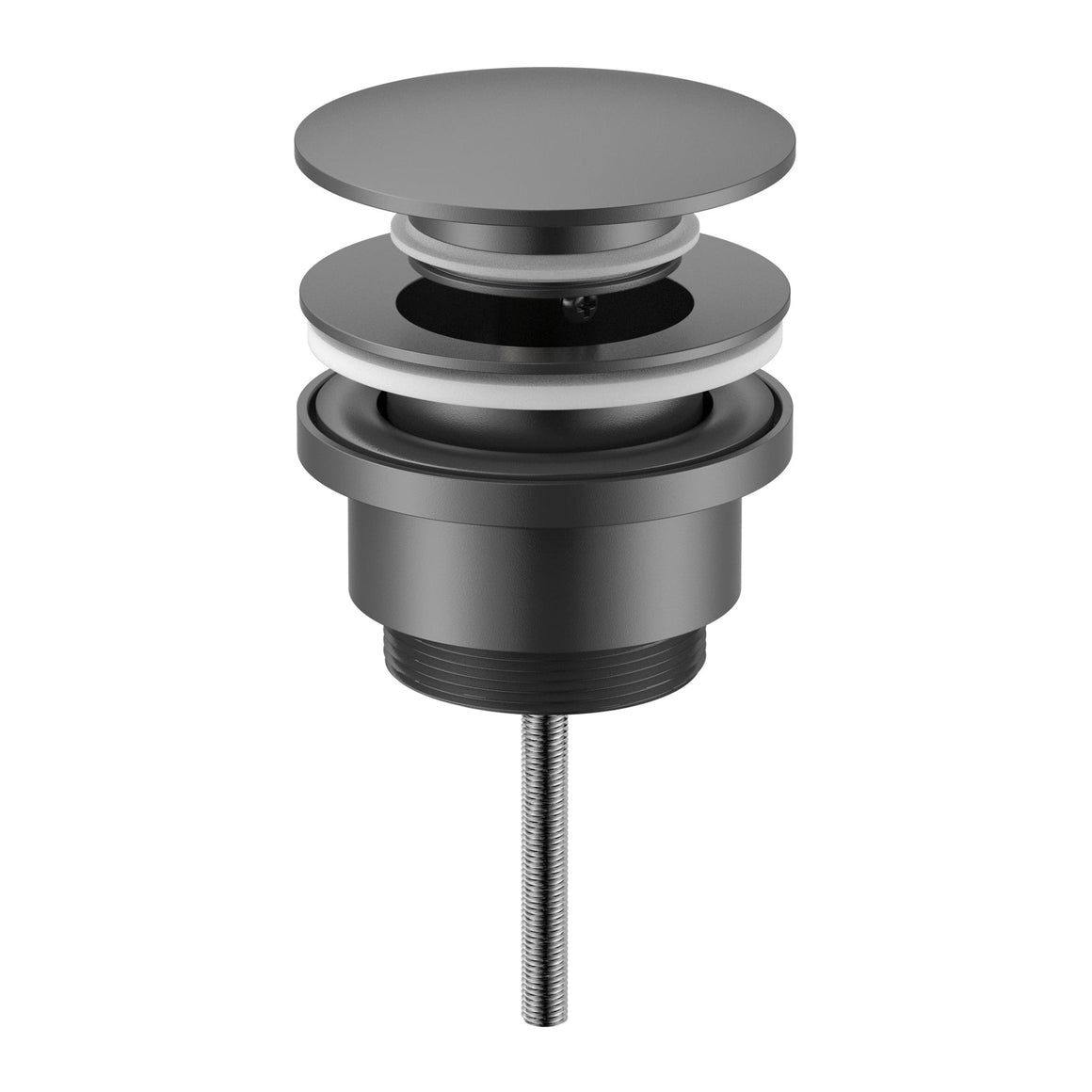 Aloni Uniforma afvoerplug click waste gunmetal productfoto