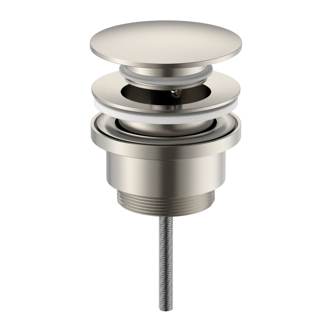 Aloni Uniforma afvoerplug click waste geborsteld RVS productfoto