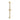Aloni Uniforma doucheglijstang 66 cm geborsteld goud productfoto