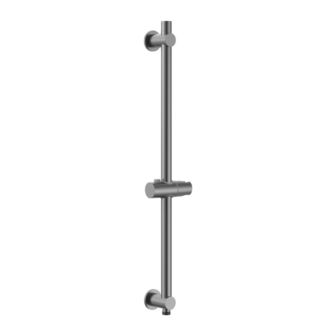 Aloni Uniforma doucheglijstang met wateraansluiting gunmetal productfoto