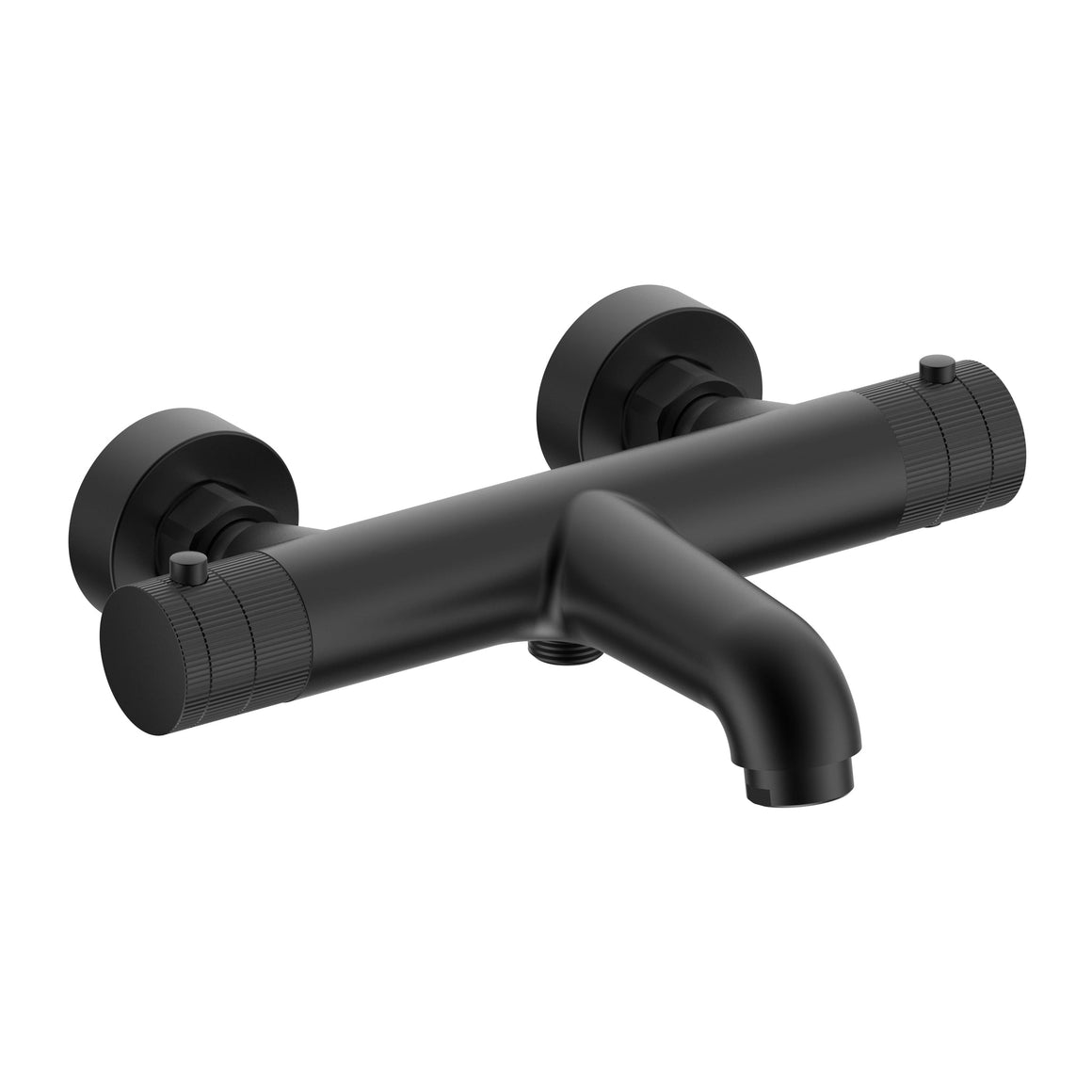 Aloni Stria badthermostaat opbouw mat zwart productfoto