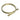 Aloni Uniforma doucheslang 150 cm geborsteld goud productfoto