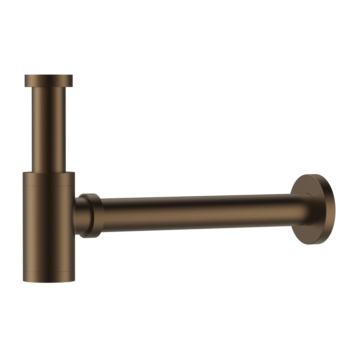 Aloni Uniforma sifon bruin brons productfoto