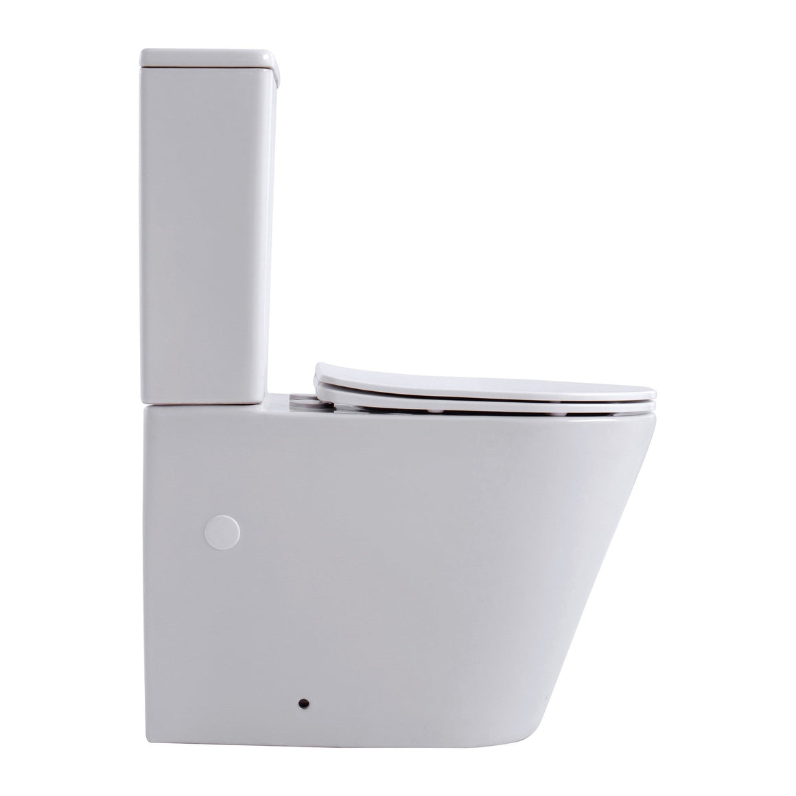 Aloni PRO3027 Duoblok - Staand Toilet - met Reservoir - met Spoelmechanisme - Dubbele Spoeling 4/6L - met Zitting