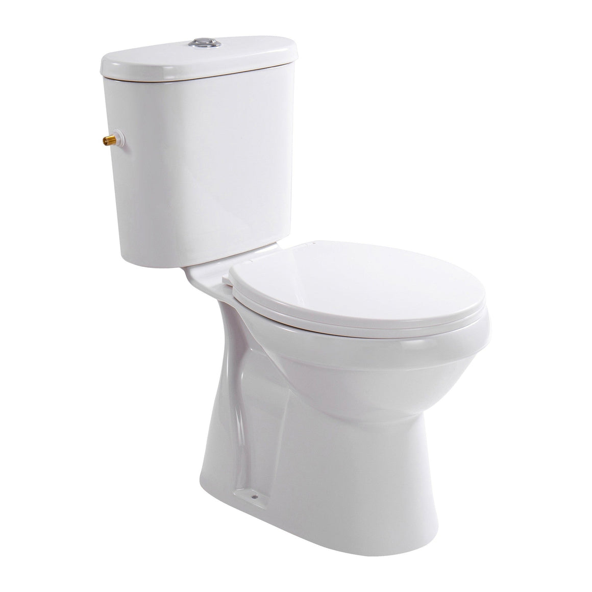 Aloni PRO5026 Duoblok - Staand Toilet met Bidet - Randloos - S-Trap - Vloeruitlaat - met Reservoir - met