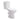 Aloni PRO5027 Duoblok - Staand Toilet met Bidet - Randloos - P-Trap - Muuruitlaat - met Reservoir - met Spoelmechanisme