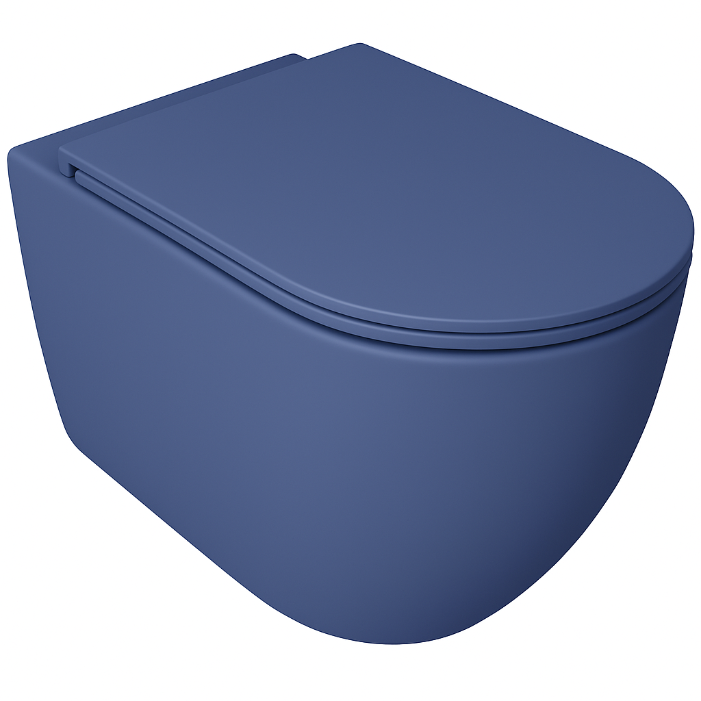 Isvea Infinity Hangtoilet blauw productfoto