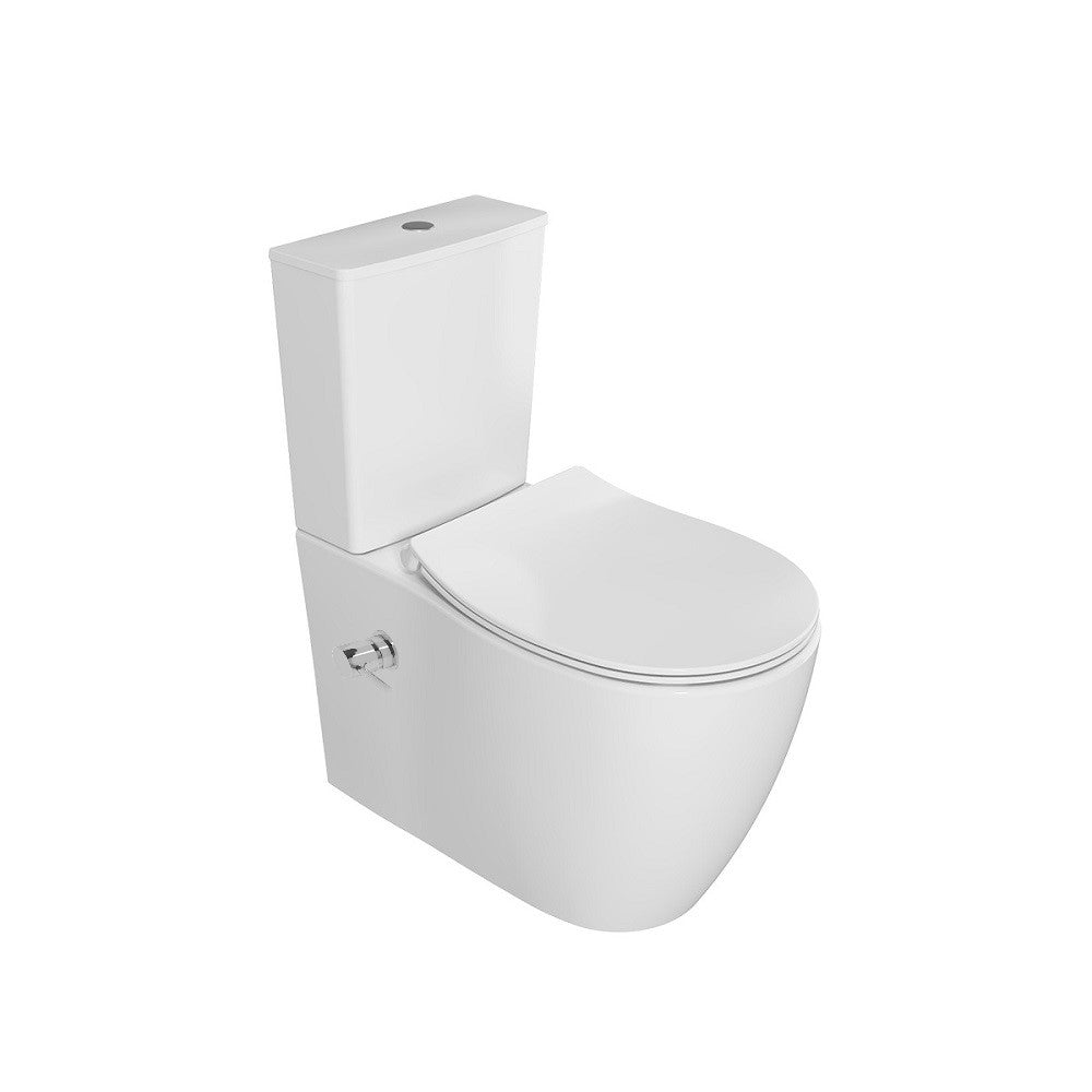 ISVEA Sentimenti Neo Complete Rimless Staand Toilet met Geïntegreerde Bidetkraan #variant_57380271882564