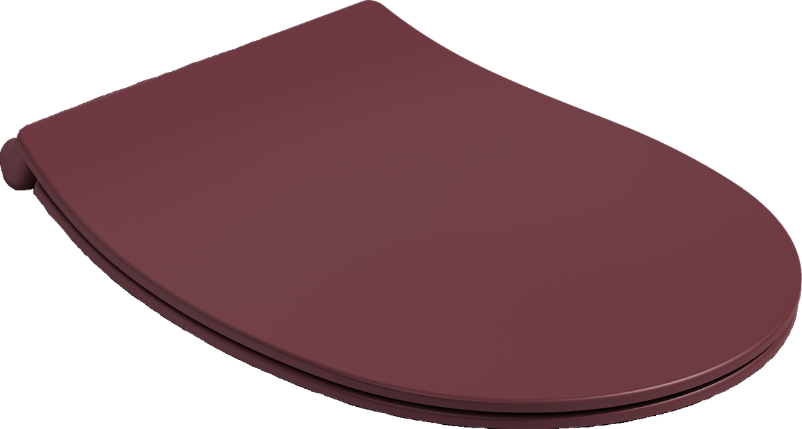 ISVEA D80 Wc Bril, Rustiek Bordeauxrood #variant_57380271096132