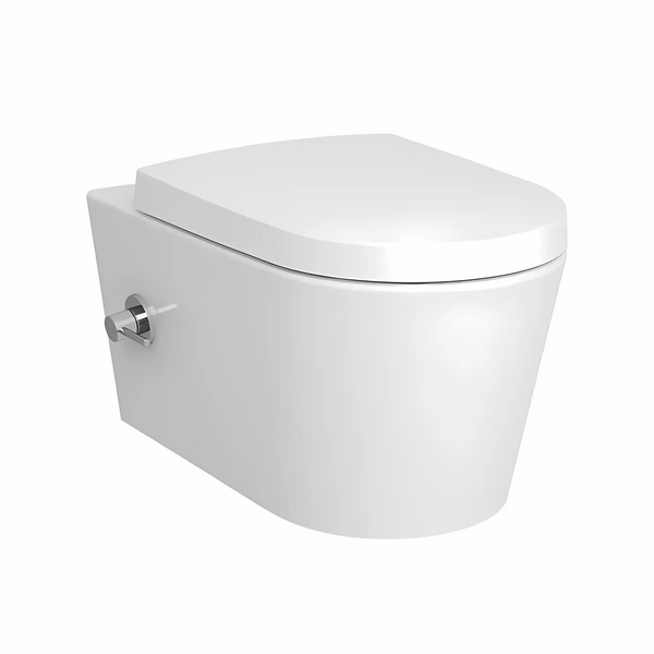 VitrA Nest Rim-ex Wandcloset met Geïntegreerde Bidetkraan