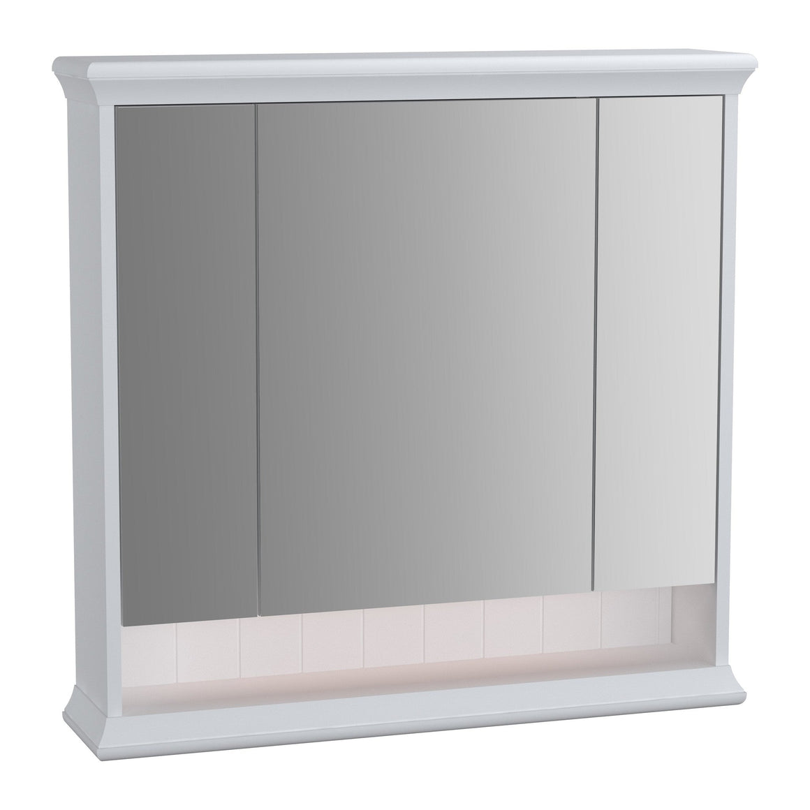 VitrA Valarte Spiegelkast Mat Wit 80Cm #variant_57380273815876