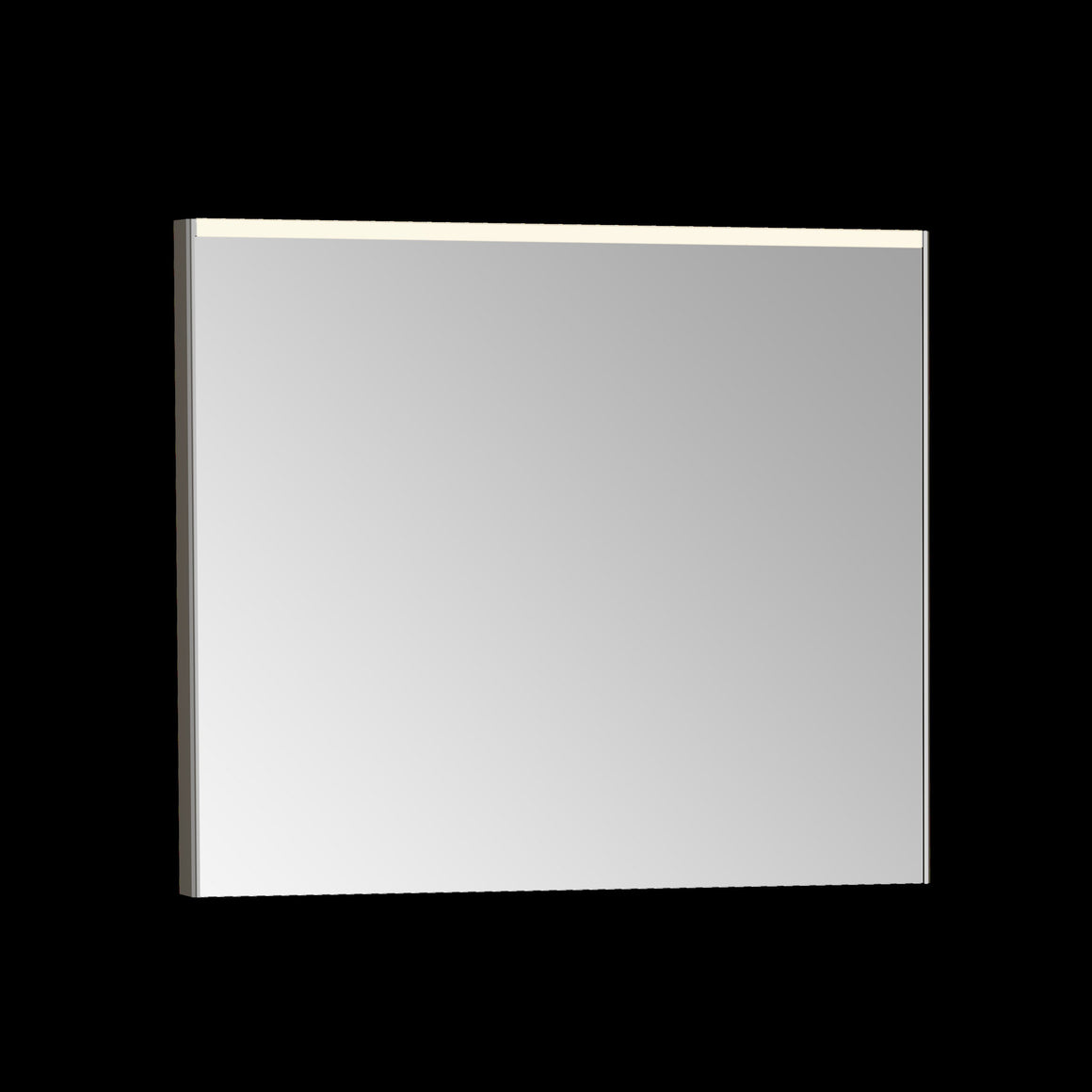 VitrA Core Badkamerspiegel Met Verlichting Geborsteld Chroom 80Cm #variant_57380300849476