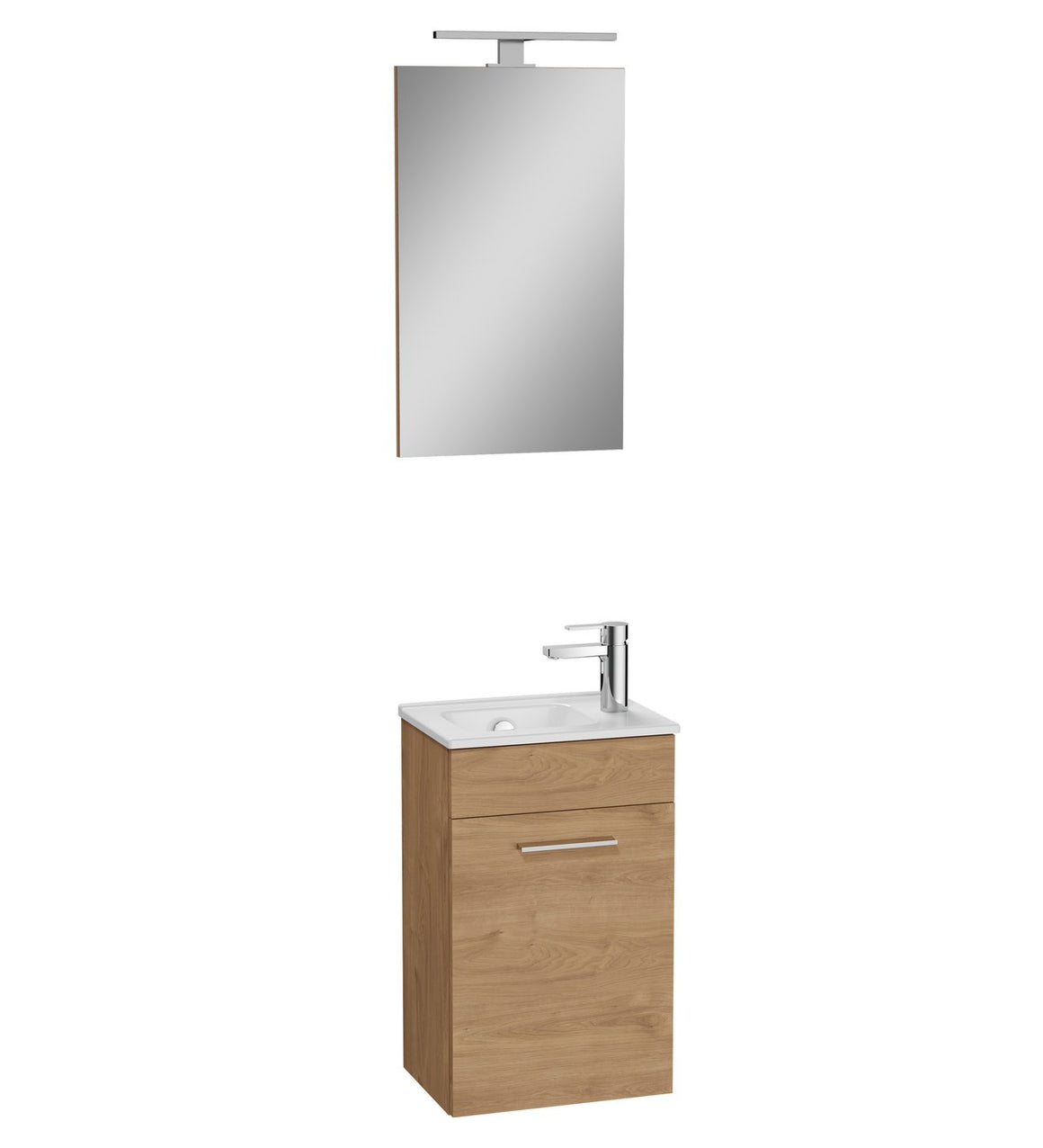 VitrA Mia Badkamermeubelset 40Cm, Goudkleurig eiken #variant_57380268933444
