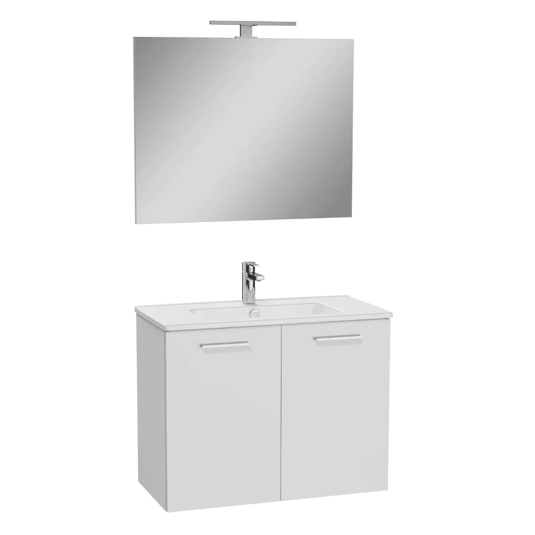 VitrA Mia 80 cm Wit met deuren #variant_57380304781636