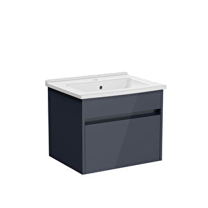 VitrA S50+ Badkameronderkast 60Cm, Helder antraciet #variant_57380262773060