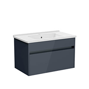 VitrA S50+ Badkameronderkast 80Cm, Helder antraciet #variant_57380262740292