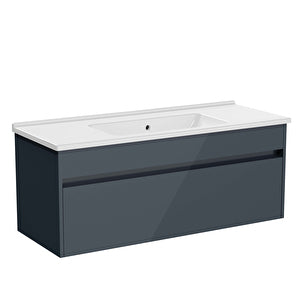 VitrA S50+ Badkameronderkast 120Cm, Helder antraciet #variant_57380262838596