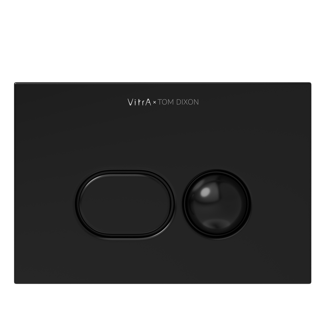 VitrA Liquid Bedineningspanel Glanzend Zwart #variant_57380294295876
