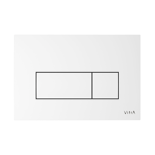 VitrA Root V-Fix Bedieningspaneel Wit #variant_57380308877636